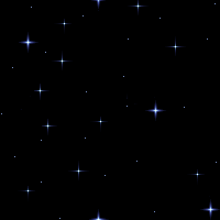 анимированный блестящий фоновый рисунок gif - звездное небо